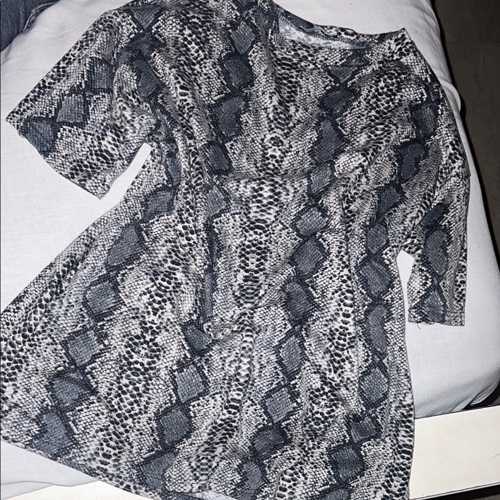Snake Print Top